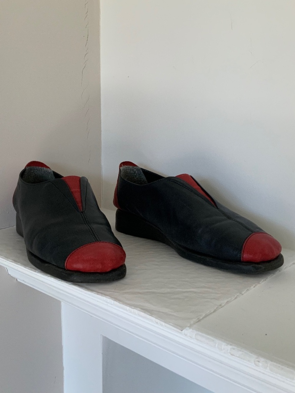 Softwaves leather shoes for women, size 36, made in Portugal